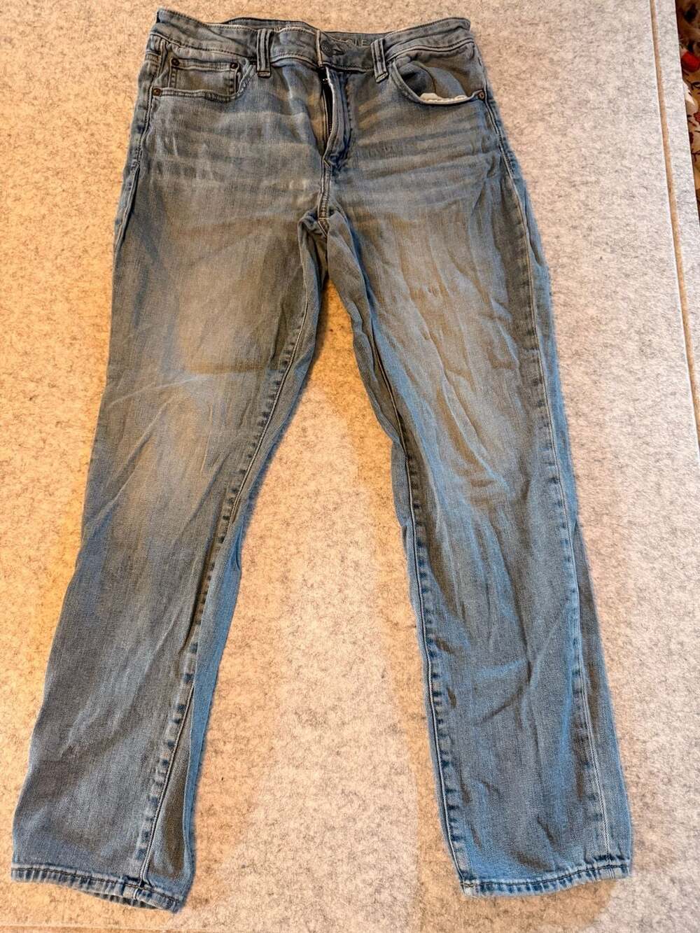 American Eagle Outfitters Men's Ne(x)t Level Flex Skinny Jeans Size 33x30 Light